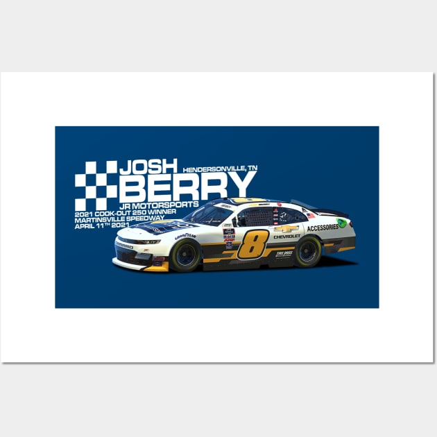 Berry Martinsville Winner 2021 Wall Art by Sway Bar Designs